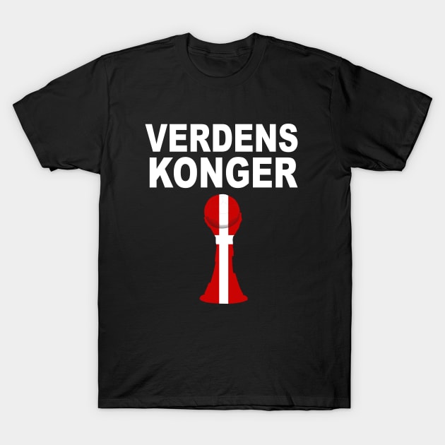 Verdens Konger Denmark's Handbold T-Shirt by soufyane